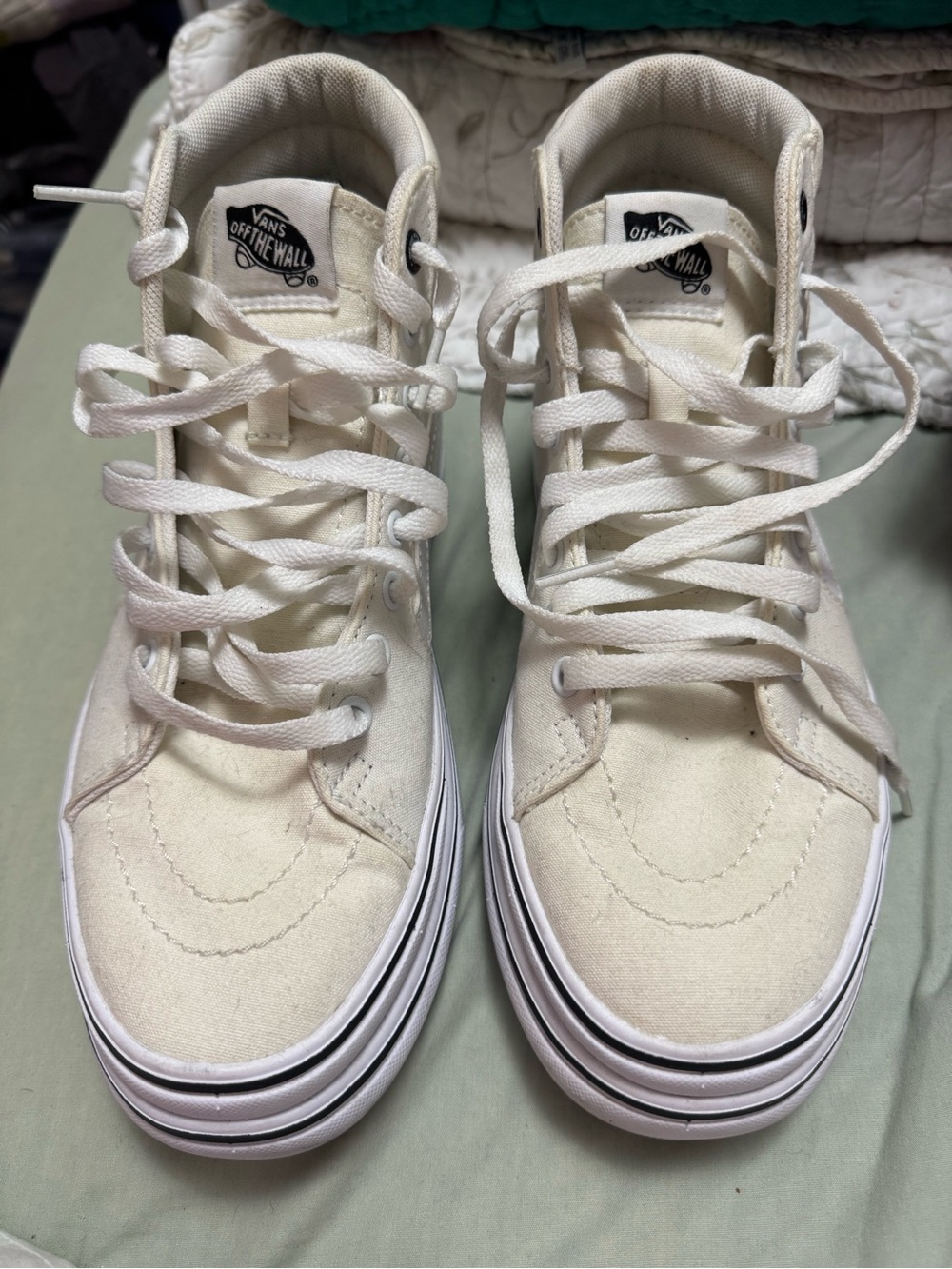 Vans Unisex Super Comfycush SK8-HI Top Shoes Size 6.5 Men and 8 Women